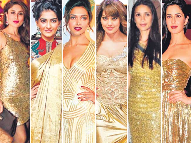 The glittering hot trend in Bollywood